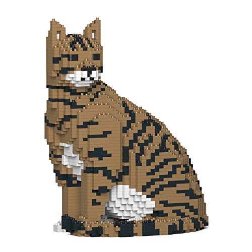 JECKA Animal Building Blocks for Kidults Cat 02S-M04 von JEKCA