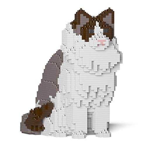 JECKA Animal Building Blocks for Kidults Ragdoll Cat 01S-M01 von JEKCA