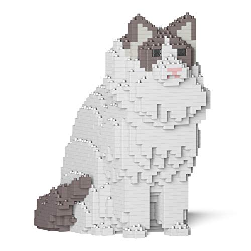 JECKA Animal Building Blocks for Kidults Ragdoll Cat 01S-M02 von JEKCA