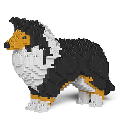 JECKA Animal Building Blocks for Kidults Shetland Sheepdog 01S-S02 von JEKCA