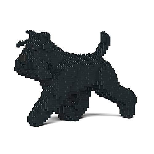 JECKA Animal Building Blocks for Kidults Standard Schnauzer 03S-M03 von JEKCA