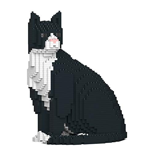 JECKA Animal Building Blocks for Kidults Tuxedo Cat 01S von JEKCA