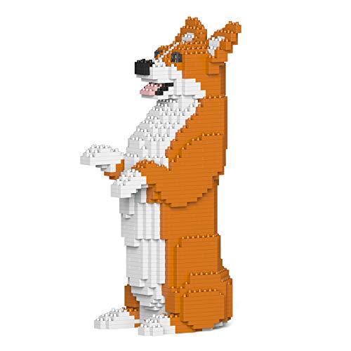 JECKA Animal Building Blocks for Kidults Welsh Corgi 05S-M01 von JEKCA