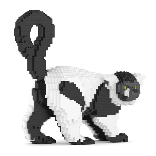 JEKCA Bricks Black and White Lemur 01 ST19ML56 JEKCA Bricks Black and White Lemur 01 ST19ML56 von JEKCA