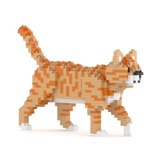 JEKCA Bricks Orange Tabby Cat Mini 01 ST19CM02 von JEKCA