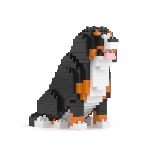 JEKCA Building Blocks 410 PCS Bernese Mountain Dog Mini 01S ST19DM02 von JEKCA