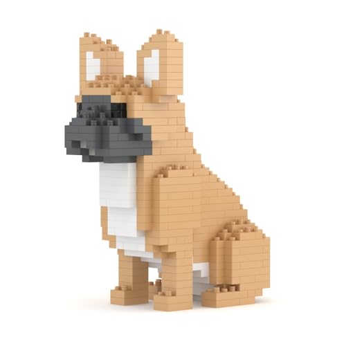 JEKCA Building Blocks 420 PCS French Bulldog Mini 01S ST19DM4 von JEKCA