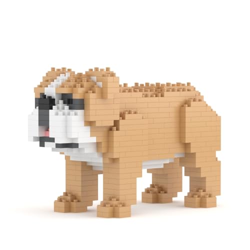 JEKCA Building Blocks 490 PCS English Bulldog Mini 01S ST19DM03 von JEKCA