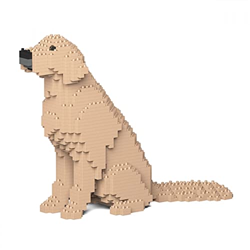 JEKCA | Golden Retriever 03S-M03 - Baustein-Set, Skulpturen aus Blöcken, Sammlerstück von JEKCA