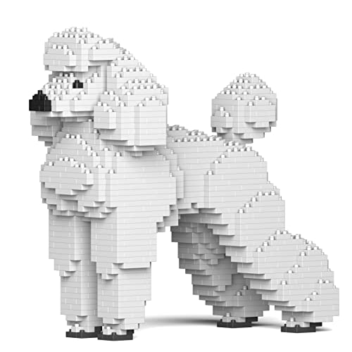 JEKCA | Standard Poodle 01S-S01 - Baustein-Set, Skulpturen aus Blöcken, Sammlersteinen von JEKCA