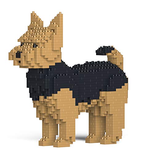 JEKCA | Yorkshire Terrier 01S - Bausteine, Bausteine, Skulpturen aus Bausteinen, Sammelset, perfekte Geschenkidee von JEKCA