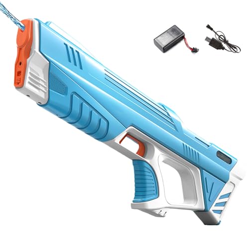 Elektrische Wasserpistole für Erwachsene und Kinder,Elektrische Wasserpistole,Automatische Wasserpistole,Große Spritzpistole,Wasserpistole Große Reichweite,Wasserpistole Spielzeug für Kinder(Blau) Elektrische Wasserpistole für Erwachsene und Kinder,Elektrische Wasserpistole,Automatische Wasserpistole,Große Spritzpistole,Wasserpistole Große Reichweite,Wasserpistole Spielzeug für Kinder(Blau) von JEONDFG