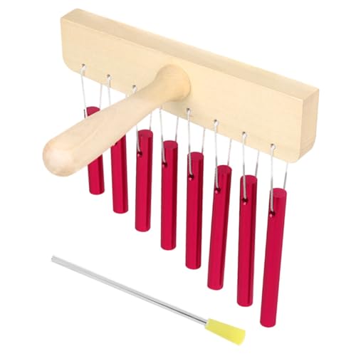 JEWEDECO 1 Set Musikunterricht Glockenspiel Instrument Percussion Windspiel Percussion Instrumente Windspiel Für Percussion 8 Ton Glockenspielinstrument Monophones Percussion Rohr Aus von JEWEDECO