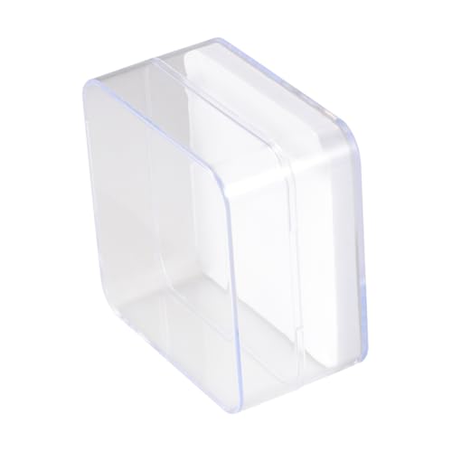 JEWEDECO 1 Stück Karton Transparente Musterbox Probenvitrine Probenkäfig Durchsichtige Vitrine Für Sammlerstücke Insektenvitrine Glasvitrine Stehend von JEWEDECO