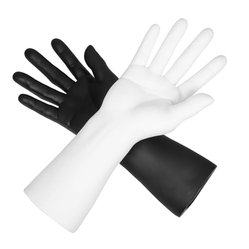 JEWEDECO Elegante Männliche Hand-mannequin-statue Für Die Schmuckpräsentation Weiches Vinyl Robustes Design von JEWEDECO