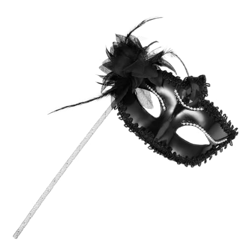 JEWEDECO Halbgesichtsmaske Halten, Maskenballmaske, Frauenmaske, Requisite, Kostüm Requisite, Abschlussballmaske, Masken Für Erwachsene, Halbgesichtsmaske, Maskenball Handmaske, von JEWEDECO