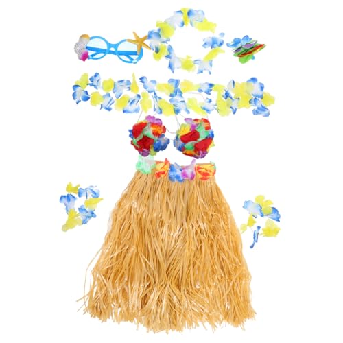 JEWEDECO Hawaiian Luau Party Dekoration Hula Rock Clip Und Lei Für Party von JEWEDECO