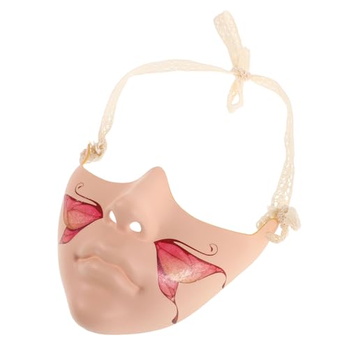 JEWEDECO Männer Und Frauen Halb Dekorative Maskerade Party Zubehör Halloween Kostüm Unisex Maskerade von JEWEDECO