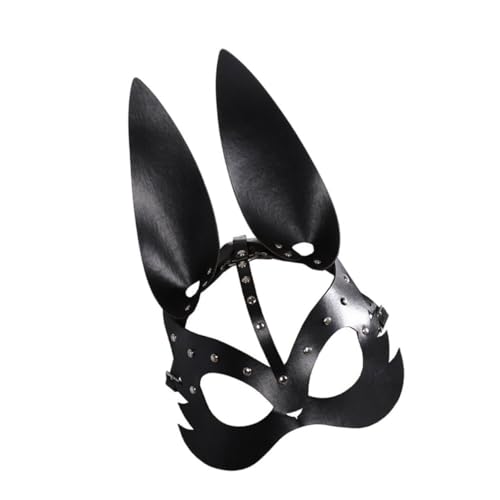 JEWEDECO Rabbit Ohr Für Halloween Und Karneval Elegante Für Kostümpartys Und Osterfeiern Perfekte Verkleidung Für Erwachsene Und Schwarze Bunny von JEWEDECO