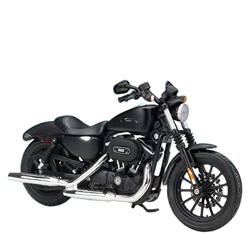 JEWOSS Für Harley 2014 Sportster Iron 883 1:12 Legierung Motorradmodell Simulation Metalldruckguss Spielzeug Motorradmodell Junge Geschenk Motorrad-Modelle(2014 Sportster 883) von JEWOSS