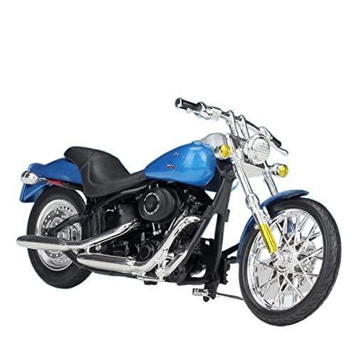 JEWOSS Für Harley-Davidson 2016 Breakout 1:18 Alu-Motorrad-Modellsimulation Metalldruckguss-Motorradmodell Für Sammeln Von Spielzeug Motorrad-Modelle(Color:2002 Blue) von JEWOSS