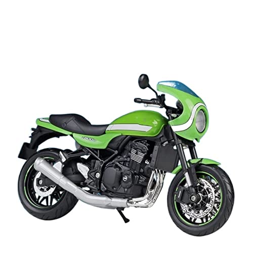 JEWOSS Für Kawasaki Ninja H2R ZX-14R Z900RS Maßstab 1:12 Puppe Spielzeug Legierung Junge Sport Fahrrad Motorrad Modell Replik Herren Geschenk Motorrad-Modelle(Color:Z900RS-Green) von JEWOSS