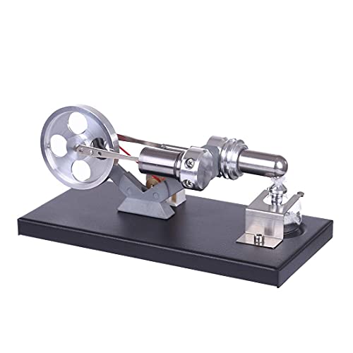 JGDLBXJY Stirling-Bausatz, Stirling-Generator-Modell aus Metall mit 4 Lichtern, Geschenk für physikalische Experimente für Erwachsene und Kinder, von JGDLBXJY