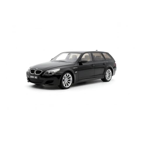 JHEONC Druckguss Simulation Modell 1 18 Für BMW E61 M5 SCHWARZ 2004 BMW Wagon Reiseversion Statische Miniaturauto-Druckguss-Sammlung Dekoration Hobby Ornament Display von JHEONC