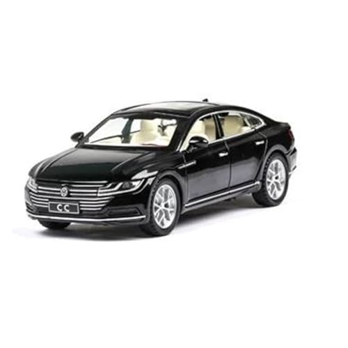 JHEONC Druckguss Simulation Modell 1 32 Für Volkswagen CC Arteon Legierung Auto Modell Druckguss Pull Back Simulation Sammlung Dekoration Display Hobby Ornament Display(Black) von JHEONC