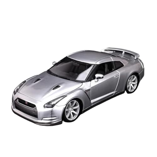 JHEONC Druckguss Simulation Modell 1:18 Für 2009 Nissan GTR R35 Automodell Simulation Diecast Metal Classic Collection Dekoration Display Hobby Ornament Display von JHEONC