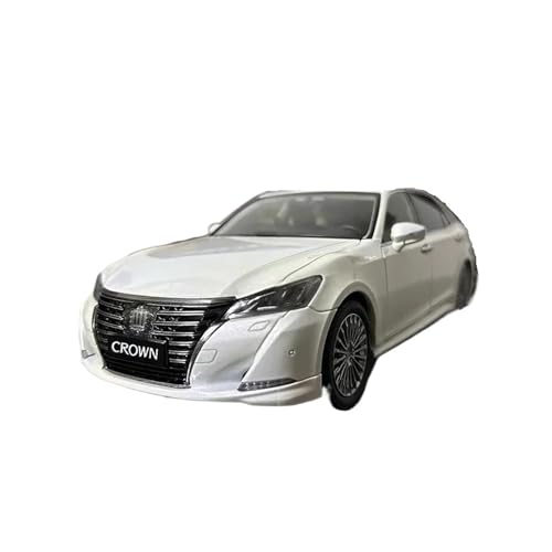 JHEONC Druckguss Simulation Modell 1:18 Für 2015 Toyota 14-Generation Crown Legierung Automodell Simulation Druckguss Metall Klassische Statische Anzeige Hobby Ornament Display von JHEONC