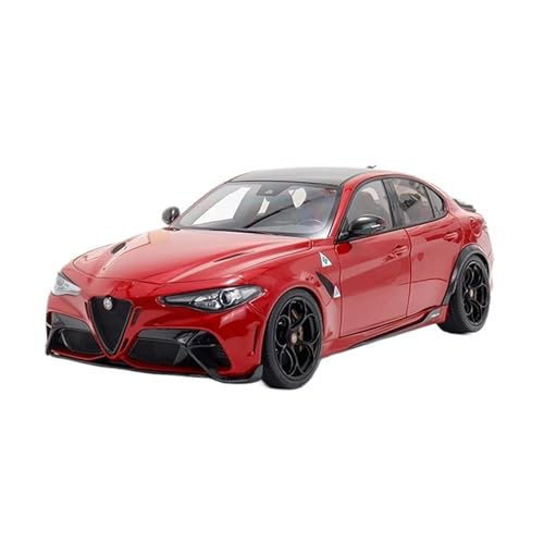 JHEONC Druckguss Simulation Modell 1:18 Für Alfa Romeo Giulia GTA MH Legierung Auto Modell Voll Offene Metall Simulation Klassische Ornamente Display Hobby Ornament Display von JHEONC