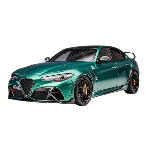 JHEONC Druckguss Simulation Modell 1:18 Für Alfa Romeo Giulia GTAm Legierung Auto Modell Diecast Simulation Vollständig Offene Klassische Ornamente Display Hobby Ornament Display von JHEONC