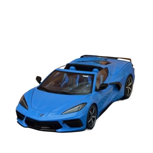 JHEONC Druckguss Simulation Modell 1:18 Für Chevrolet Corvette Stingray 2020 Legierung Auto Modell Simulation Diecast Metall Klassische Statische Anzeige Hobby Ornament Display von JHEONC