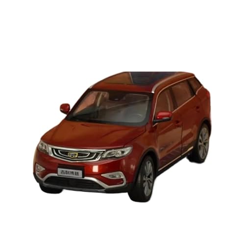 JHEONC Druckguss Simulation Modell 1:18 Für GEELYAUTO BOYUE SUV Automodell Simulation Diecast Metal Classic Collection Dekoration Statische Anzeige Hobby Ornament Display von JHEONC