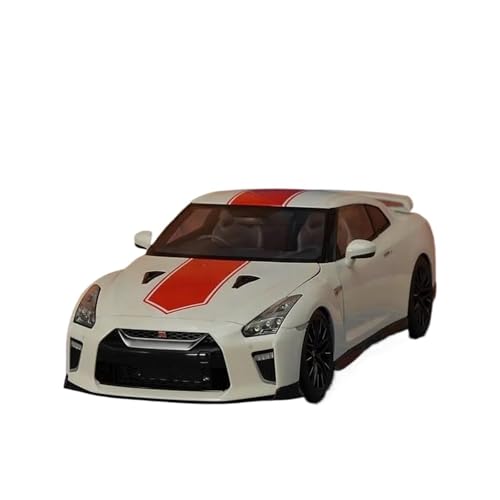 JHEONC Druckguss Simulation Modell 1:18 Für Nissan GT-R (R35) 50. Legierung Automodell Simulation Druckguss Metall Classic Collection Statische Anzeige Hobby Ornament Display von JHEONC