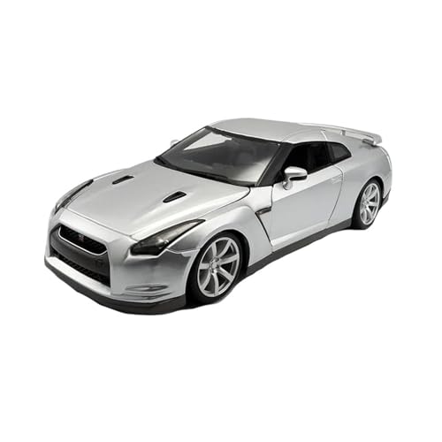 JHEONC Druckguss Simulation Modell 1:18 Für Nissan Gt-R 2009 Legierung Auto Modell Diecast Simulation Klassische Ornamente Dekorative Statische Anzeige Hobby Ornament Display von JHEONC