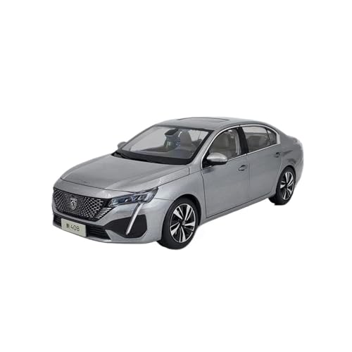 JHEONC Druckguss Simulation Modell 1:18 Für Peugeot 408 Legierung Auto Modell Diecast Volle Offene Simulation Klassische Dekorative Sammlung Display Hobby Ornament Display von JHEONC