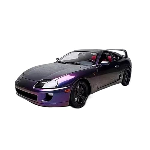 JHEONC Druckguss Simulation Modell 1:18 Für Supra A80 Speed ​​King Legierung Automodell Diecast Simulation Vollständig Geöffnete Ornamente Statische Anzeige Hobby Ornament Display von JHEONC