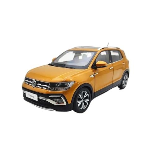 JHEONC Druckguss Simulation Modell 1:18 Für T-Cross SUV Legierung Auto Modell Diecast Metall Simulation Klassische Erwachsene Ornamente Sammlung Display Hobby Ornament Display von JHEONC