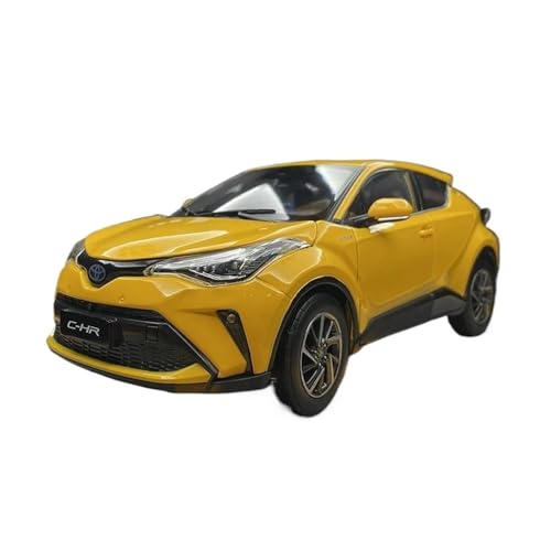 JHEONC Druckguss Simulation Modell 1:18 Für Toyota CHR C-HR SUV Legierung Auto Modell Diecast Metall Simulation Klassische Dekorative Sammlung Display Hobby Ornament Display von JHEONC