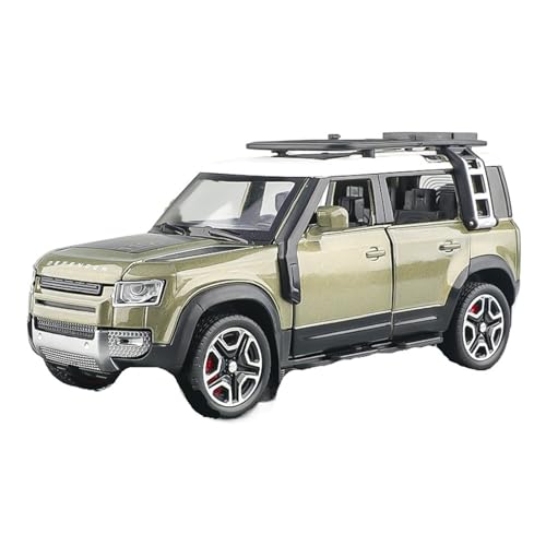 JHEONC Druckguss Simulation Modell 1:32 Für Land Rover Defender 110 Leichtmetallauto -Modell Simulation Metal Classic Adult Collection Statische Ornamente Hobby Ornament Display von JHEONC