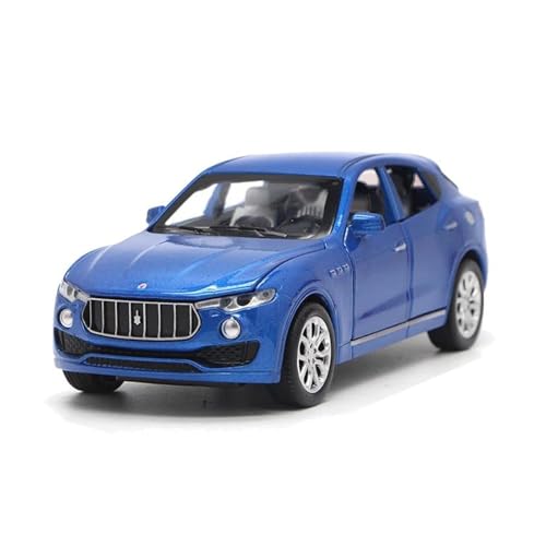 JHEONC Druckguss Simulation Modell 1:32 Für Maserati Levante SUV Legierung Auto Modell Diecast Simulation Sound Licht Klassische Dekorative Display Hobby Ornament Display von JHEONC