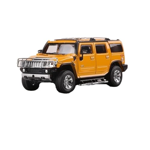 JHEONC Druckguss Simulation Modell 1:64 Für Hummer H2 Auto Modell Simulation Diecast Metall Klassische Sammlung Dekoration Souvenir Statische Anzeige Hobby Ornament Display von JHEONC