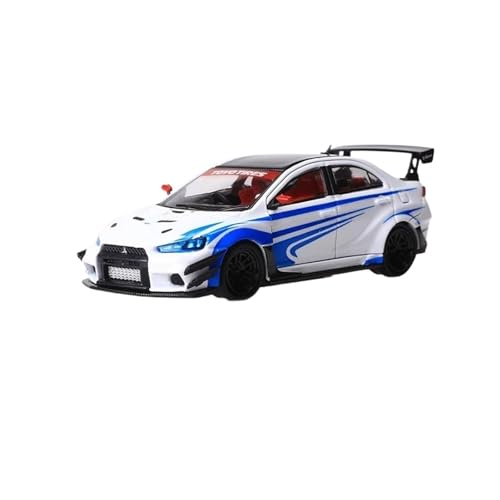 JHEONC Druckguss Simulation Modell 1:64 Für Lancer Evolution X Legierung Auto Modell Simulation Diecast Metall Klassische Sammlung Dekoration Display Hobby Ornament Display von JHEONC