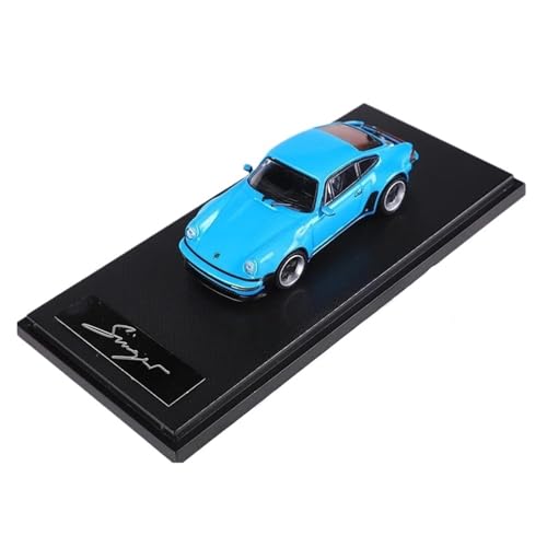 JHEONC Druckguss Simulation Modell 1:64 für Singer 930 Turbo Studie Legierung Auto Modell Simulation Diecast Klassische Sammlung Souvenir Display Hobby Ornament Display(Blue) von JHEONC