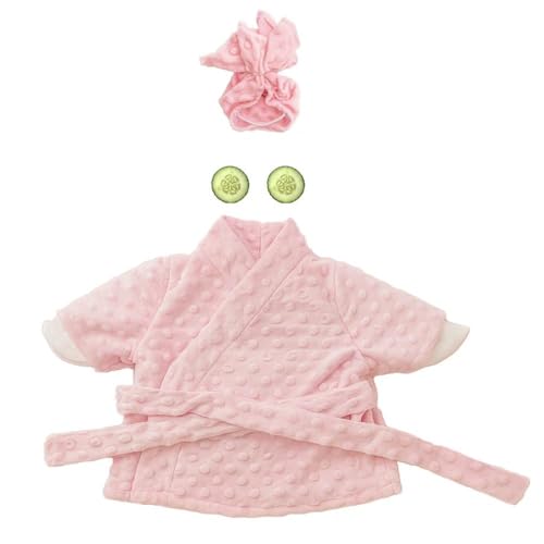 JHIALG Bademantel-Set mit Bademantel, Kopftuch und Gurkenauge, Y-Kostüme für Rasenmaske, bezaubernde Veranda-Gans JHIALG Bademantel-Set mit Bademantel, Kopftuch und Gurkenauge, Y-Kostüme für Rasenmaske, bezaubernde Veranda-Gans von JHIALG