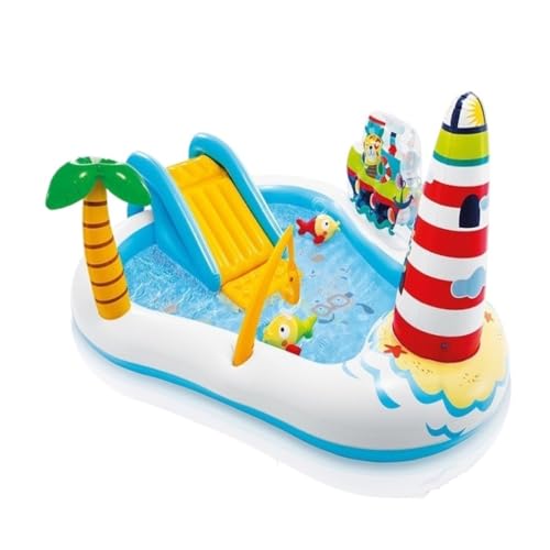 Aufblasbares Schwimmbad Aufblasbares Schwimmbad Ocean Ball Slide Spray Pool Aufblasbares Schwimmbad Planschbecken Schwimmbad Schwimmbad Kinder von JHMYOB