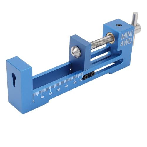 JHS-TECH RC-Reifenmonteur, Aluumlegierung RC-Werkzeugsatz Radmontage- und Demontagewerkzeug für RC 4-Rad-Rennwagen Große kleine Lagerreifen (Blau) von JHS-TECH