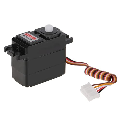 JIAFANRC FY-DJ01 Servo für XLF X03 X04 X03A Max X04A Max X07 X08 1/10 RC Autoteile, 5-zeiliges Servo für gebürstete Version, Kunststoff von JIAFANRC